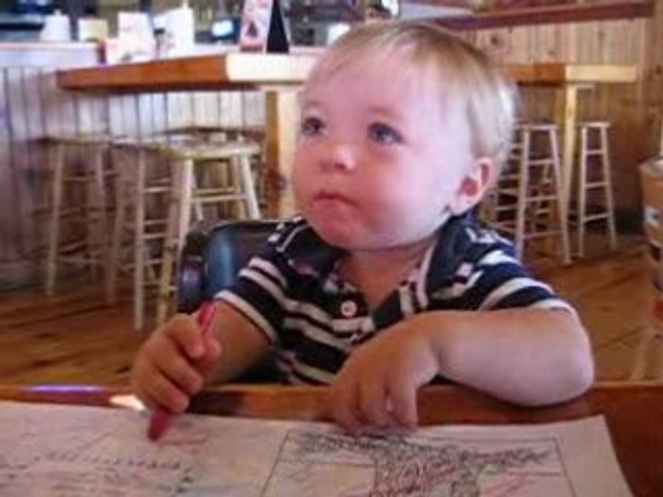 Baby Dances at Hooters!!!