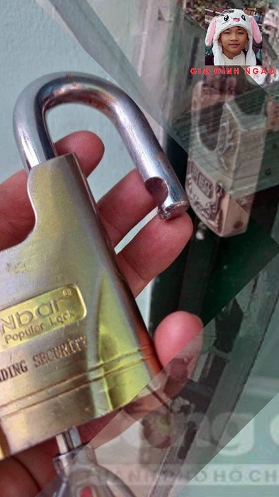Chủ vắng nhà, trộm cạy bung hai ổ khoá chỉ trong... 10 giây