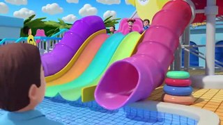 Water Slides Song _ Good Manners Lalafun Nursery Rhymes & Kids Songs