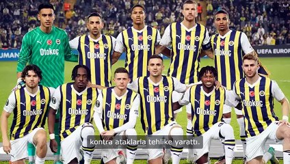 Yapay Zeka, Fenerbahçe'nin zorlu maçını analiz etti!