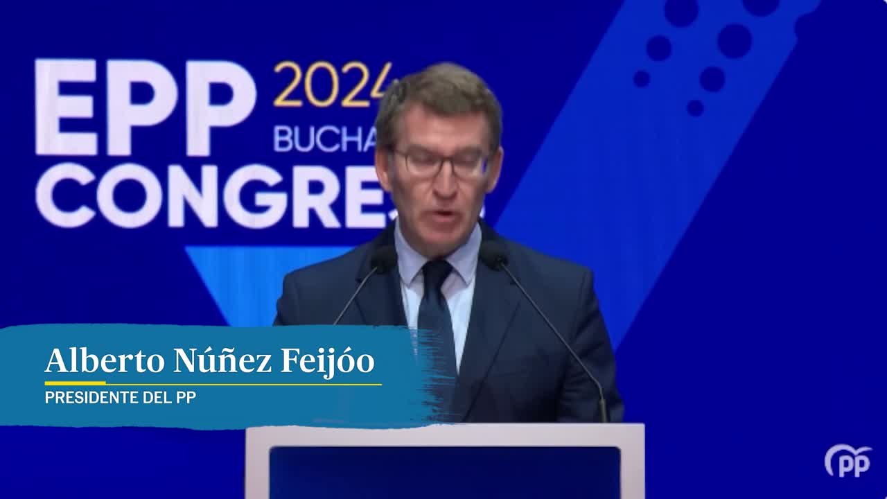 Feijóo afirma que el Gobierno cada día está más acorralado y es más fácil de extorsionar