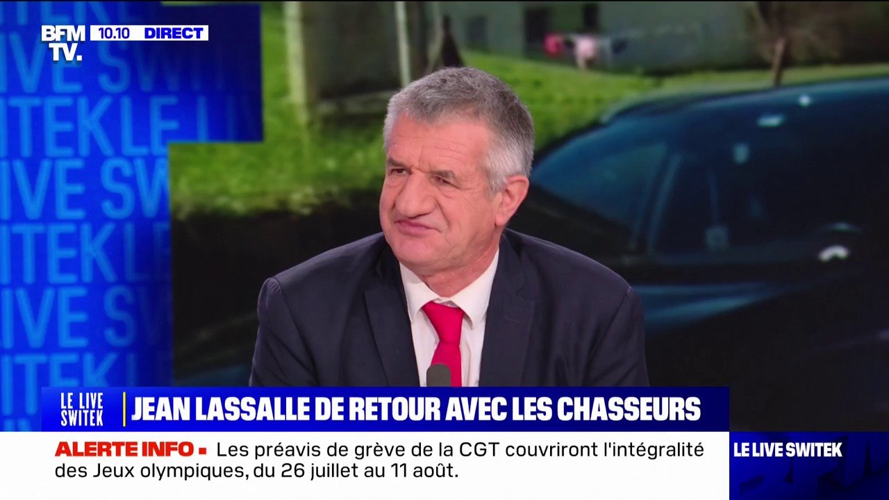 Européennes 2024: Jean-Lassalle va conduire la liste Alliance rurale avec Willy Schraen, le président de la Fédération nationale des chasseurs,