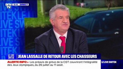 Réunion sur l'Ukraine: "Je trouve ça absolument scandaleux que je ne sois pas invité" affirme Jean Lassalle
