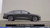 Hybrid Version Released in the Price Range of 274.800-365.800 Yuan, New Lincoln Zephyr HYBRID 2024