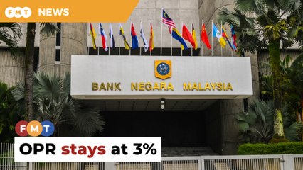 Bank Negara maintains OPR at 3%