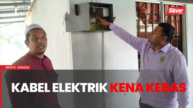 'Kabel elektrik sekolah agama pun nak curi'
