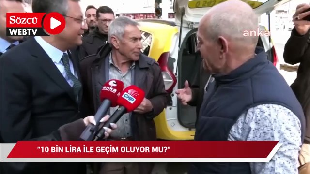 Özgür Özel: 10 bin lira ile geçim oluyor mu?