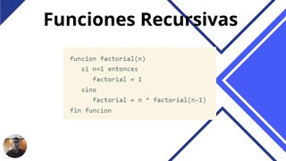 Funciones recursivas