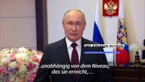 Putin: Das Wichtigste für jede Frau ist das Aufziehen ihrer Kinder