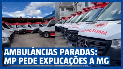 MP pede explicação ao estado por 47 ambulâncias paradas