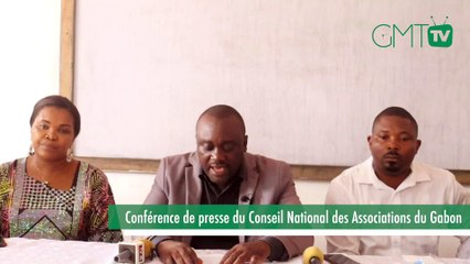 [#Reportage] Conférence de presse du Conseil National Associations du Gabon