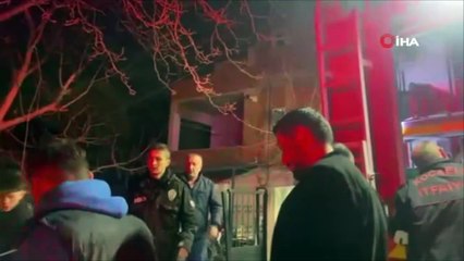 Ailesinin evini yakıp kaçtı, dumandan etkilenen kadın sinir krizi geçirdi