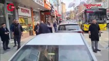 Kartal'da Akşener'in esnaf ziyareti sırasında arbede