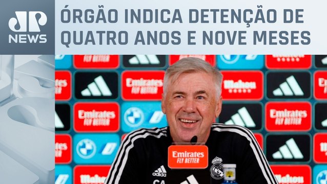 MP da Espanha pede prisão de Carlo Ancelotti