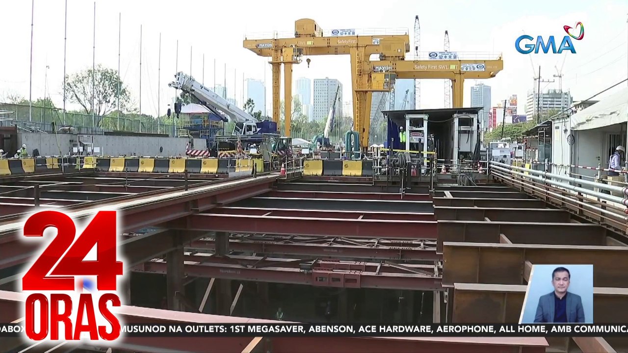 Paghuhukay ng subway tunnel mula North EDSA hanggang Tandang Sora, sinimulan na | 24 Oras