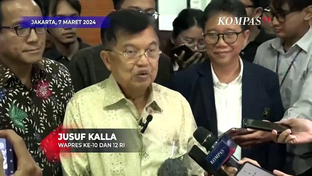 Sebut Pemilu 2024 Terburuk Dalam Sejarah, Jusuf Kalla Punya Usul Begini