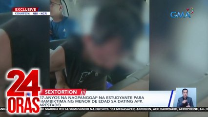 37-anyos na nagpanggap na estudyante para mambiktima ng menor de edad sa dating app, arestado | 24 Oras