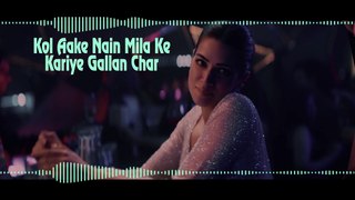 Gallan Lyrics Shahid Kapoor, Kriti S | Talwiinder,MC SQUARE,NDS | Teri Baaton Mein Aisa Uljha Jiya