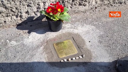 Milano dedica una pietra d'inciampo a Margarethe Weissenstein de Francesco, deportata a Ravensbr?ck