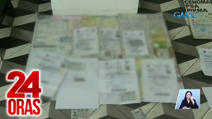 5 suspek sa pag-aalok ng mga pekeng dokumento, arestado | 24 Oras