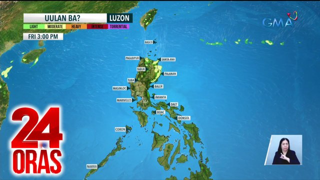 PAGASA: maaliwalas na panahon ang aasahan bukas | 24 Oras