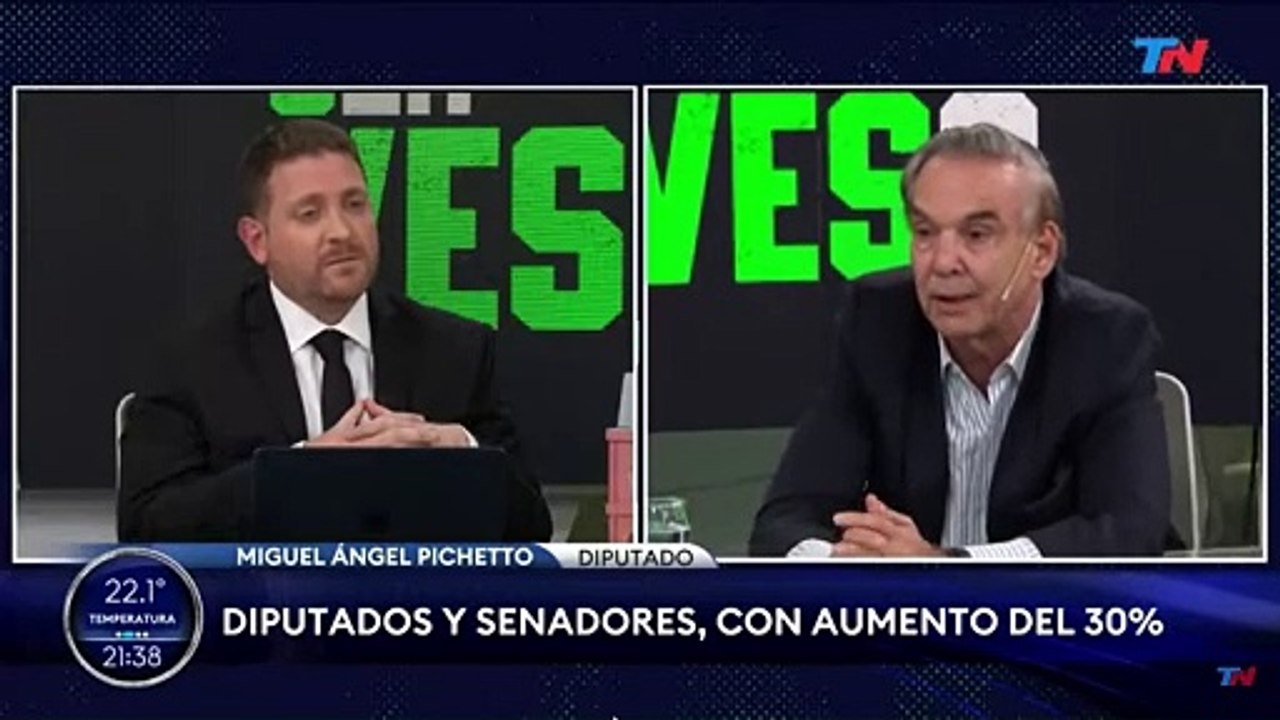 Pichetto defendió el aumento del 30% a los legisladores: “¿Querés que seamos Uganda?”