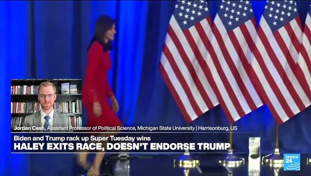 Both Trump and Biden face 'turnout issue' as they seek to mobilise voters 'not happy with rematch'