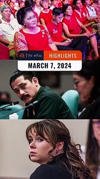Rappler's highlights: Imelda Marcos, Robin Padilla & Apollo Quiboloy, 'Rust' shooting | The wRap | March 7, 2024