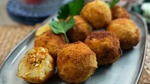 Croquetas de patata rellenas de atún