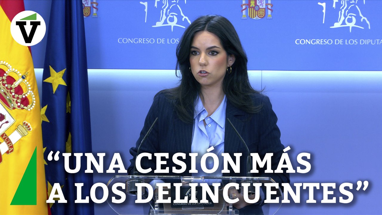 Vox critica la "cesión a los delincuentes" tras la aprobación de la ley de amnistía: "Esto no es democracia"