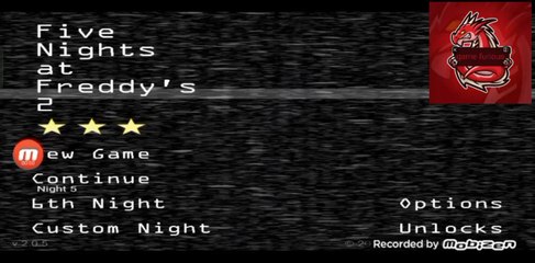 je joue à five nights at Freddy's 2