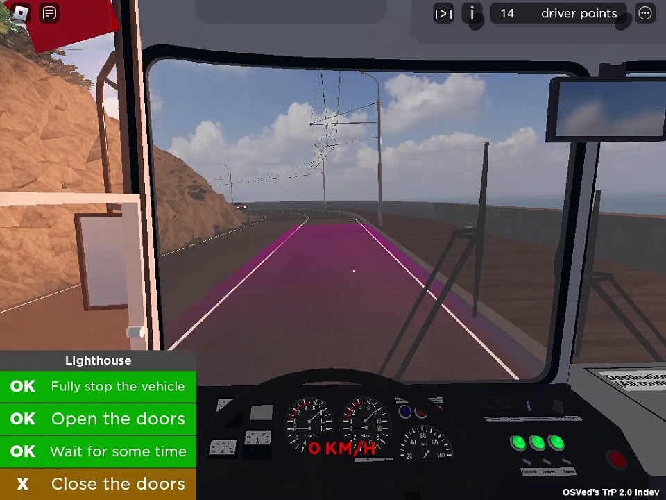OneSkyVed's Trolleybuses Place: Full line 10 (Lighthouse -> Orange Avenue)