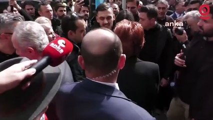 Kartal'da Meral Akşener'e aday tepkisi