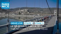 The peloton one minute from the head - Stage 5 - Paris-Nice 2024