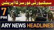 ARY News 7 PM Headlines 7th March 2024 | Security forces gunned down two wanted terrorists in KP
