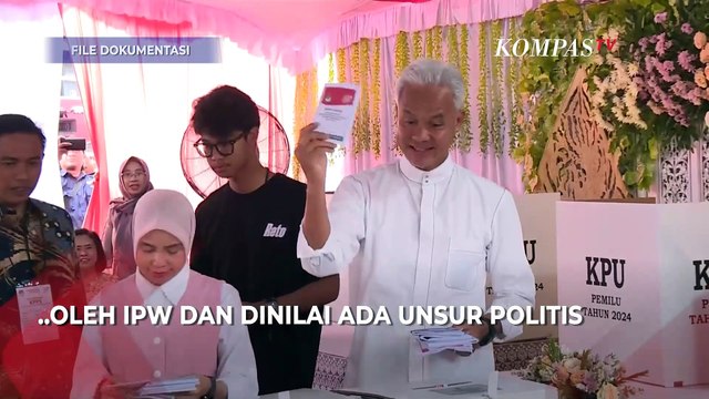 Ganjar Dilaporkan ke KPK Terkait Dugaan Gratifikasi, Ini Kata Jusuf Kalla