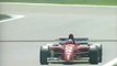 F1 – Gerhard Berger (Ferrari V12) lap in qualifying – Spain 1995