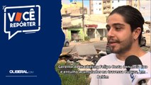 Gerente de marketing Felipe Costa denuncia lixo e entulho acumulados na travessa Curuzu, em Belém
