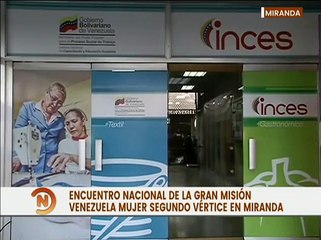 Miranda | GMVM e INCES realizan encuentro para afianzar el 2do vértice de educación para la mujer
