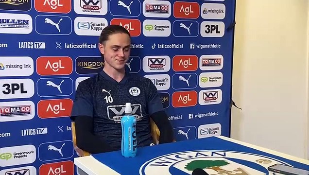 Wigan Athletic press conference - Thelo Aasgaard looking forward to rest of season