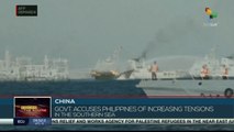 China: Government accuses Philippines of escalating South Sea tensions