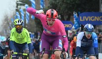 Tirreno-Adriatico 2024 - Jonathan Milan fait coup double sur la 4e étape après un sprint à suspense, Axel Zingle et Julian Alaphilippe placés