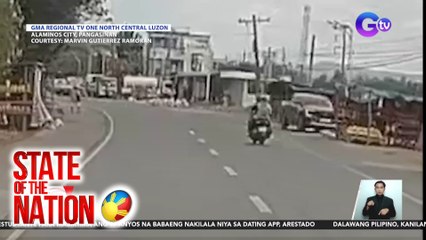Tindahan ng pakwan, inararo ng pickup | SONA