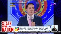 Apat na senador, pumirma para bawiin ang pagpapaaresto ng Senado kay Quiboloy | SONA