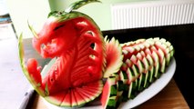 Super Fruit Platter Watermelon dragon Decoration IdeasCutting Tricks