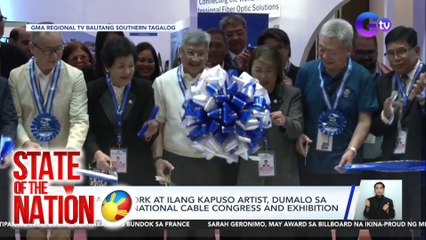 GMA Network at ilang Kapuso Artist, dumalo sa 24th International Cable Congress and Exhibition | SONA