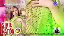 Kasal ng isang bride, inspired sa hilig niya sa crochet o paggagantsilyo | SONA