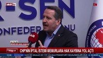 CHP'nin iptal istemi memurlarda hak kaybına sebep oldu