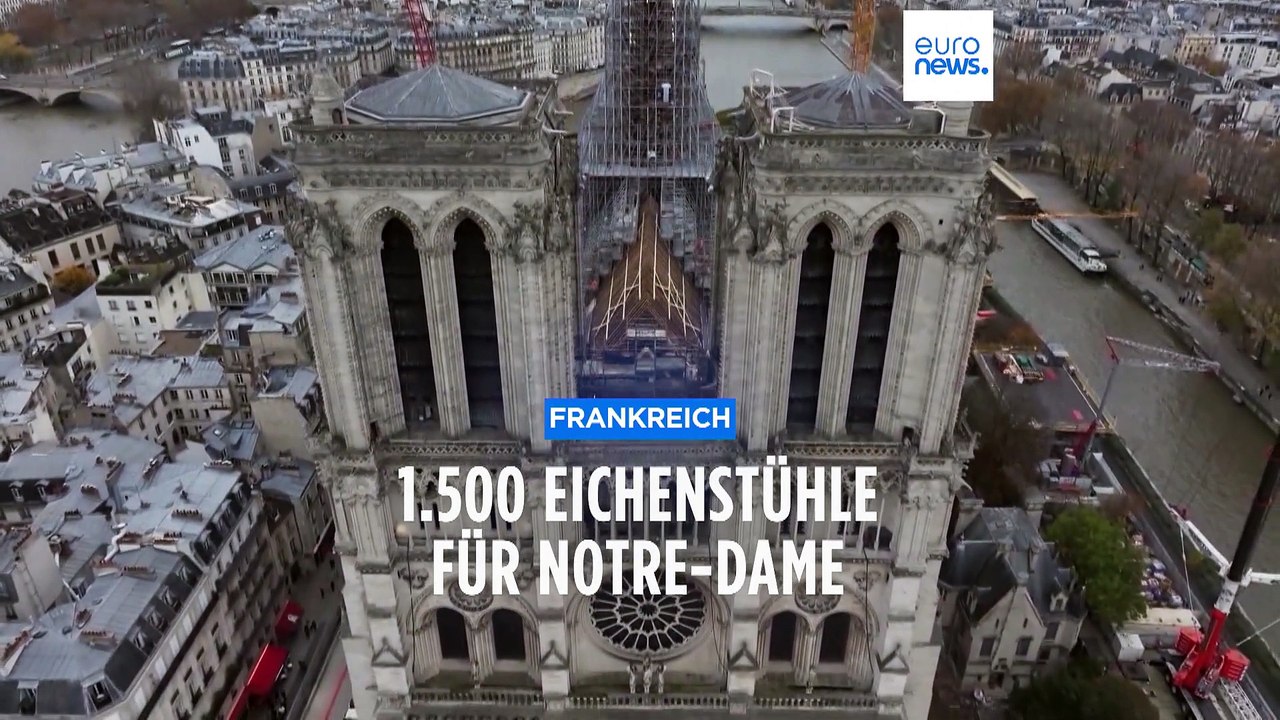 Auferstehung nach dem Feuer: 1.500 neue Stühle für Notre-Dame