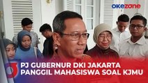 Pj Gubernur DKI Jakarta Panggil Mahasiswa Terkait Polemik KJMU